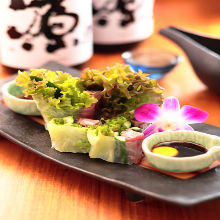 生春捲（泰國風料理）　