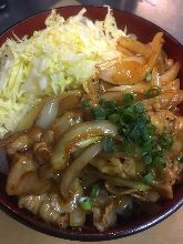 生薑豬肉蓋飯