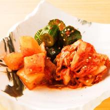 泡菜拼盤 泡菜拼盤