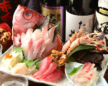 生魚片拼盤