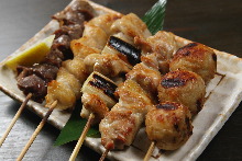 烤雞串拼盤