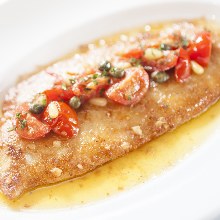法式香煎牛舌魚
