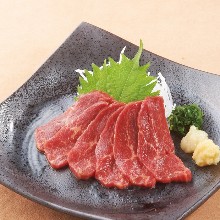 馬肉刺身