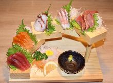 5種生魚片拼盤 5種生魚片拼盤