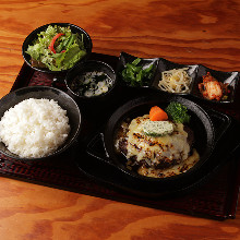 漢堡排套餐