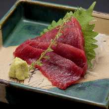 極品天然鮪魚　赤身生魚片(4片)
