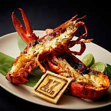 Grilled lobster