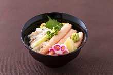 螃蟹什錦壽司飯
