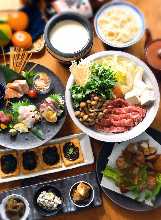 5,500日圓套餐 (8道菜)