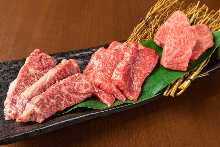 牛肉稀少部位拼盤