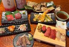 8,000日圓套餐 (8道菜)