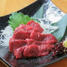 馬肉刺身