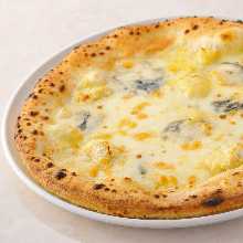 4種起司披薩 配蜂蜜