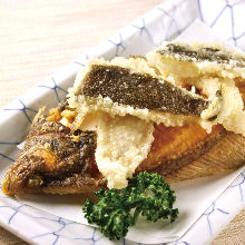 炸鰈魚