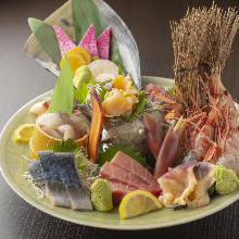 每日更換生魚片拼盤