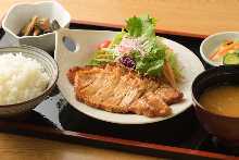宮城野豬薑汁炒豬肉午餐