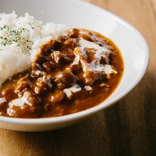 肉片蓋澆飯