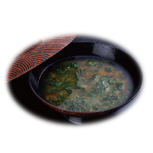 海萵苣味噌湯