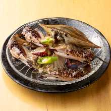 醬油醃蟹