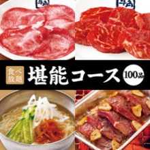 5,258日圓套餐 (100道菜)